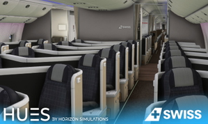 PMDG B777-3DEER Swiss HB-JNB Swiss Livery W/cabin thumbnail 7