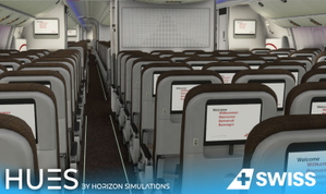 PMDG B777-3DEER Swiss HB-JNB Swiss Livery W/cabin thumbnail 9