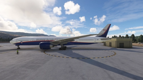 PMDG B77W Fictional RCAF Livery