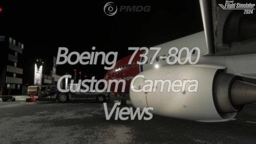 MSFS 2024 PMDG Boeing 737-800 Custom Camera Views (All Variants)