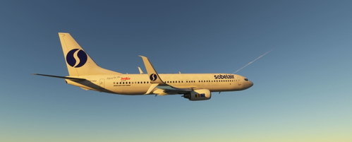 PMDG Boeing 737-800 SSW SOBELAIR / Sabena / JetAir ( tui ) OO-SBZ