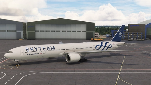 PMDG Boeing 777-300ER Aeroflot RA-73134 SkyTeam