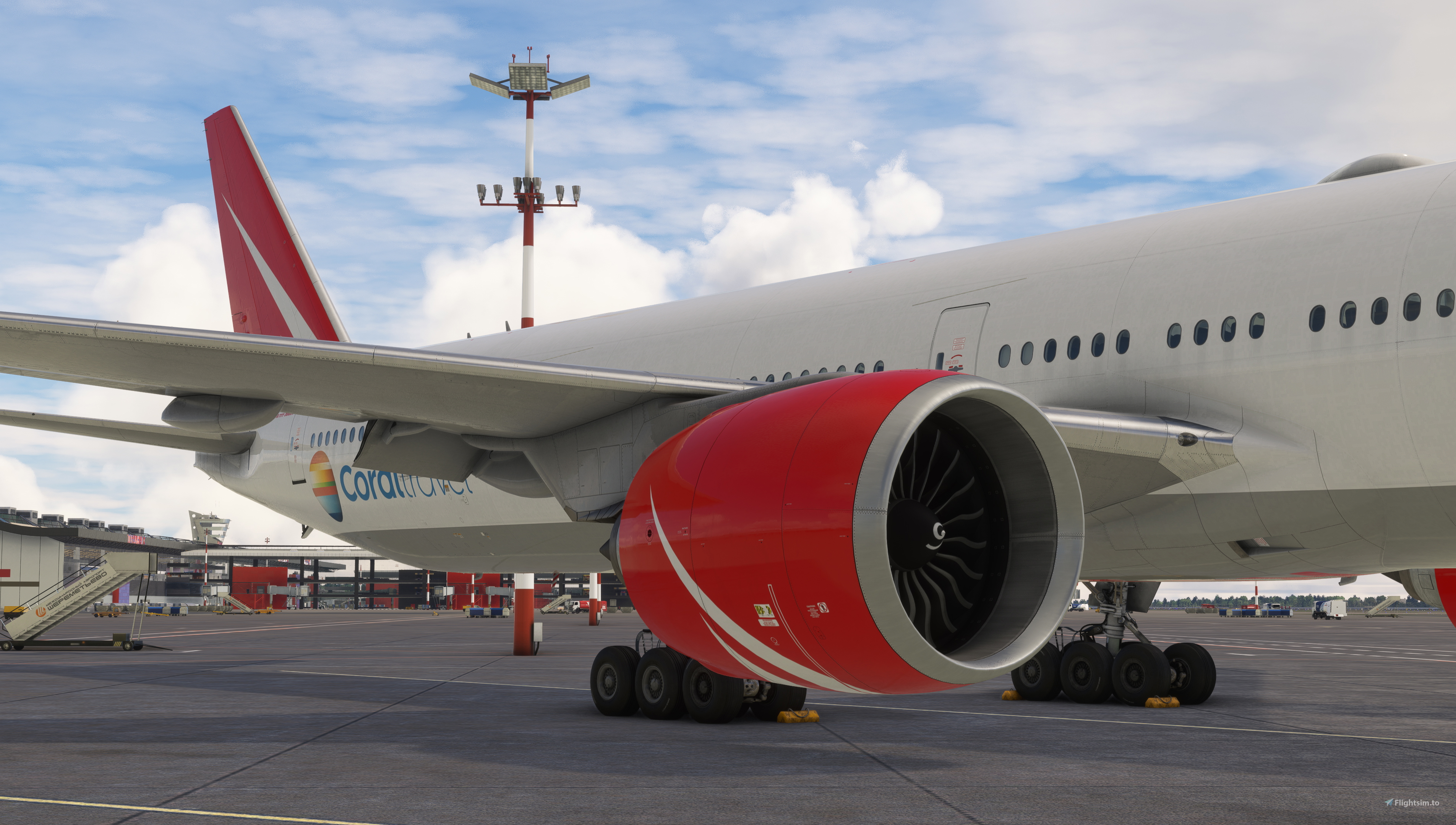 PMDG Boeing 777-300ER Royal Flight VP-BGK for Microsoft Flight