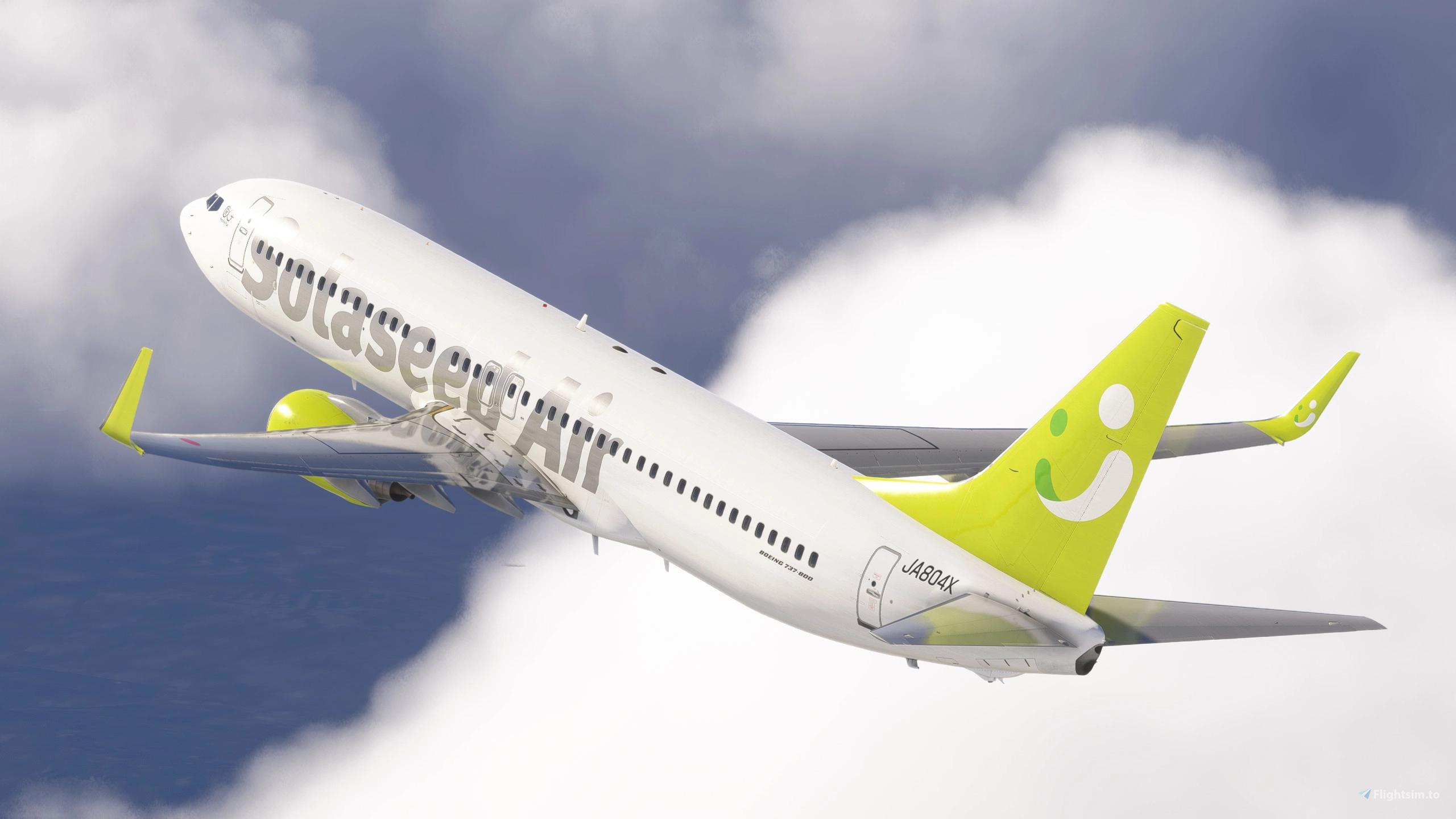 PMDG Boeing B737-800 Solaseed Air | 4K for Microsoft Flight