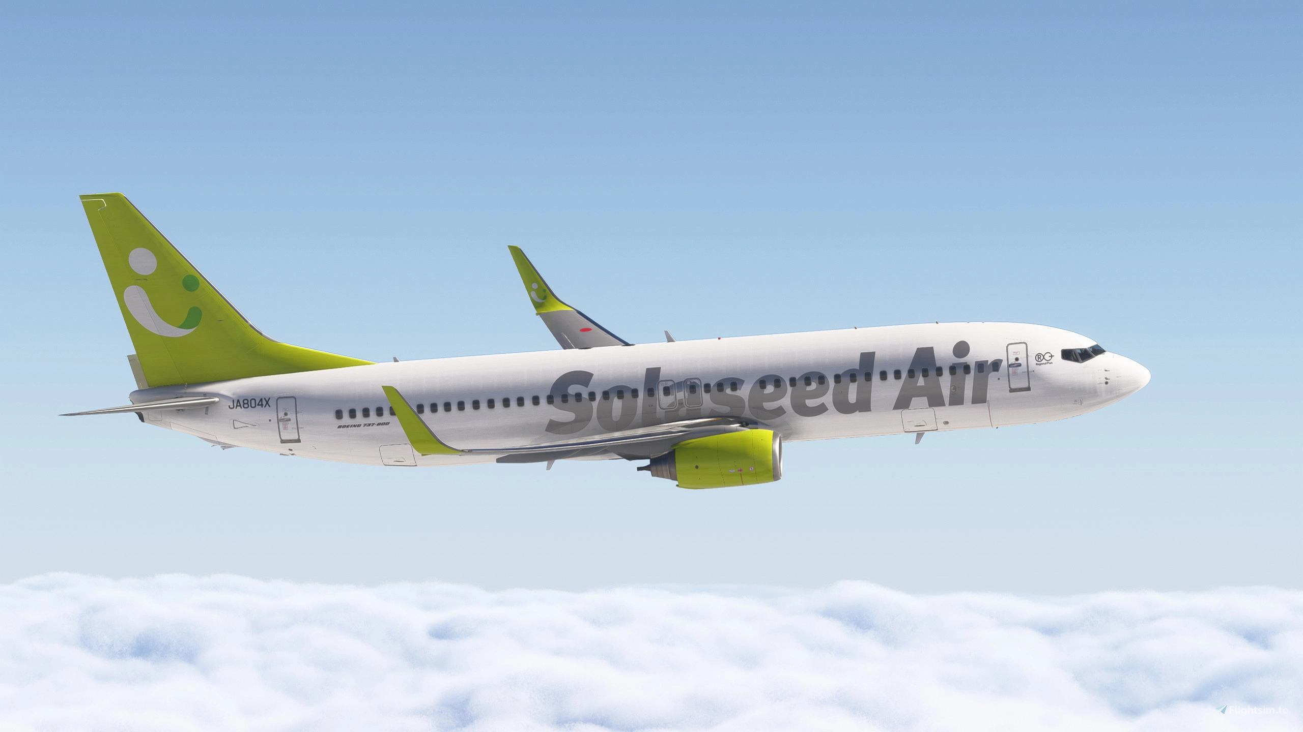 PMDG Boeing B737-800 Solaseed Air | 4K for Microsoft Flight