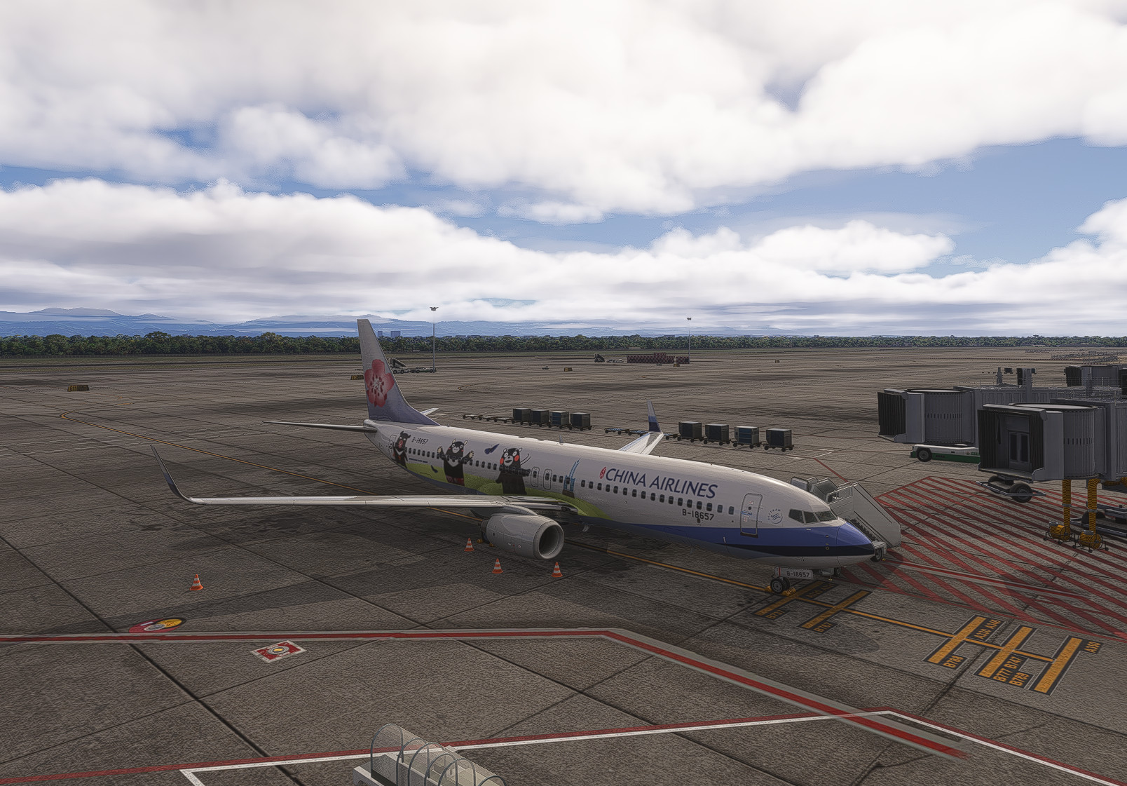 [PMDG] China Airlines B737-800 livery - Image 1