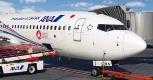 All Nippon Airways (ANA) 737-881 | JA58AN EXPO2025 ANA JET thumbnail 3