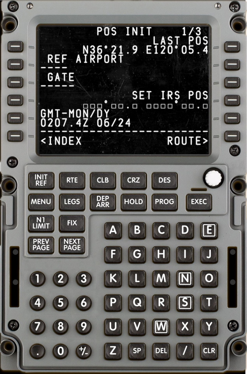 PMDG Web Cdu