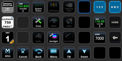 PMS GTN StreamDeck profile