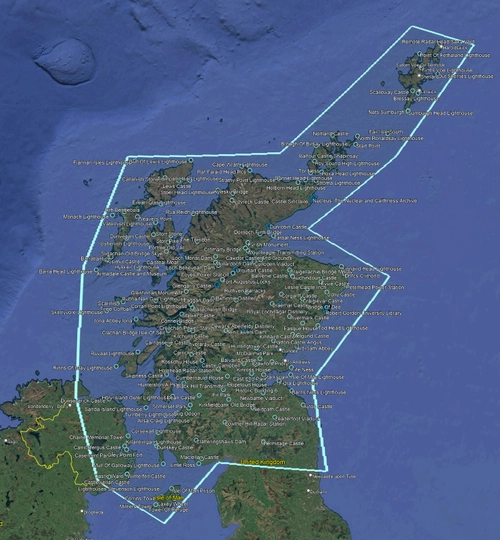 POI Markers for OrbX Great Britain North