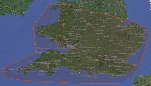 POI Markers for OrbX Great Britain South