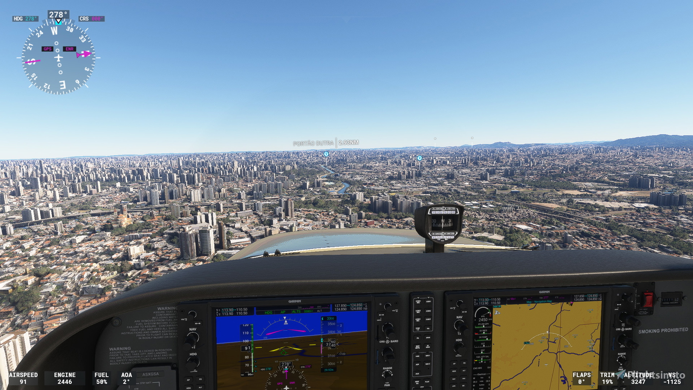 Pontos de Interesse - POI REA SP для Microsoft Flight Simulator | MSFS