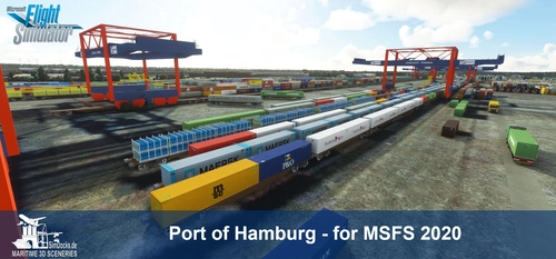 Port of Hamburg (hand crafted)