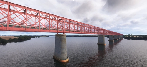 Porto de Muge Bridges (real life - detailed)