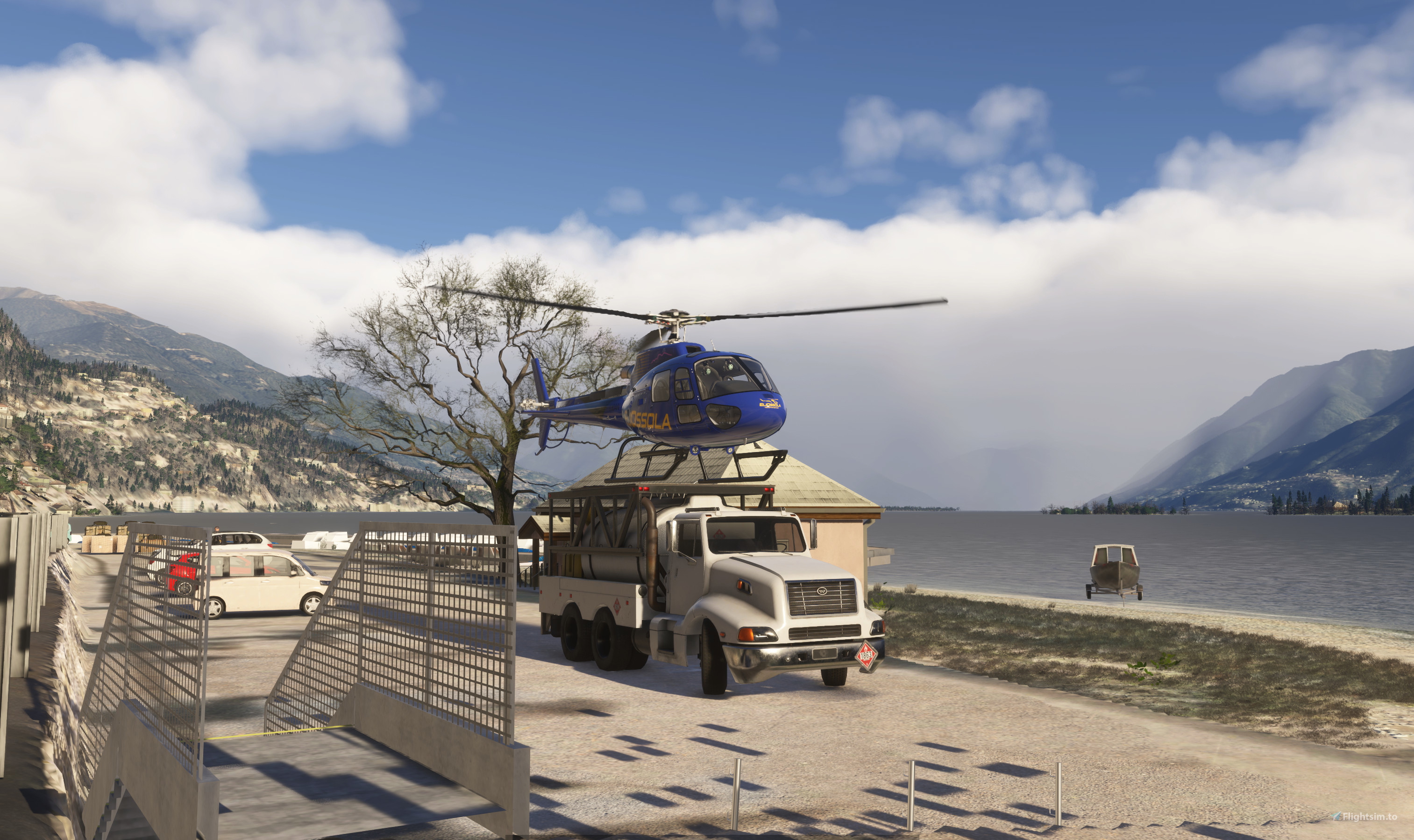 Porto Ronco Ascona - Helicopter Loading and unloading Area