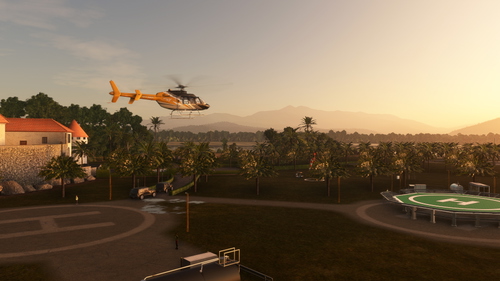 Private mansion with helipads & seaplane base near Nadzab