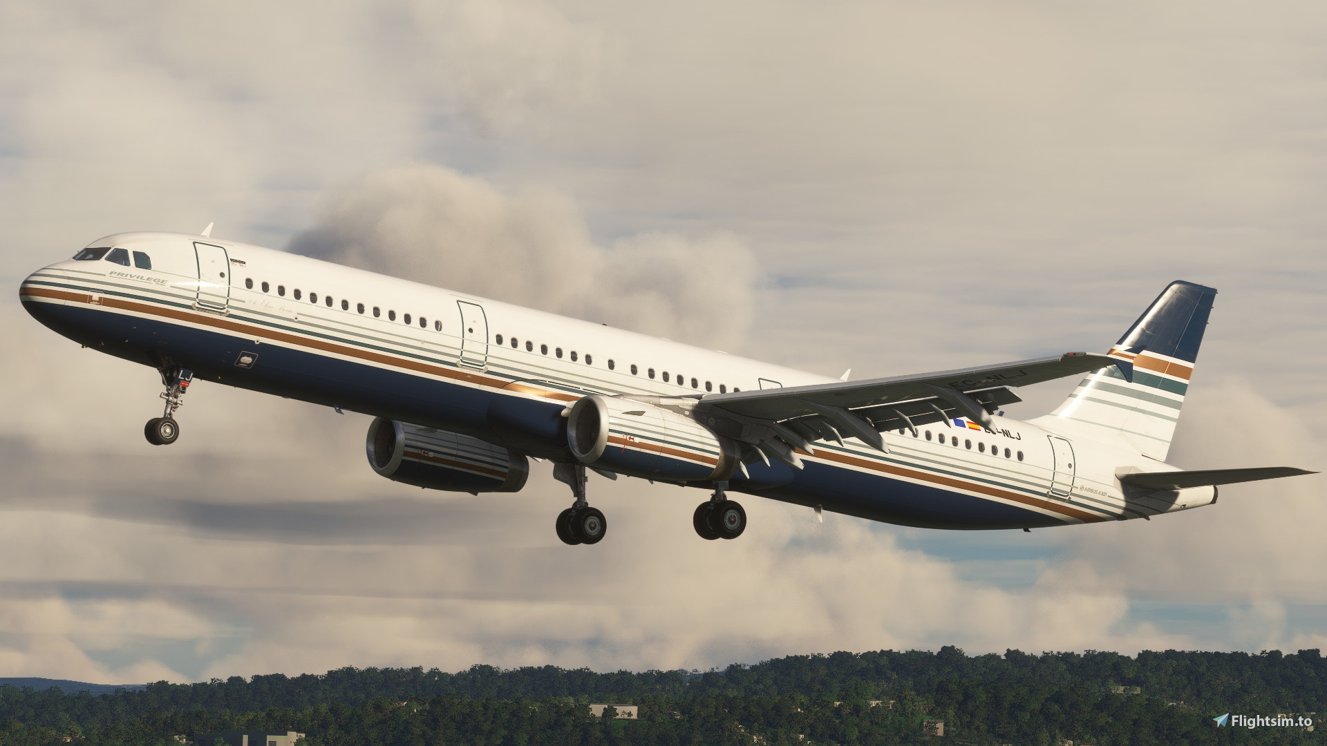 Privilege Style | Pack | Fenixsim Airbus A321 - Image 1