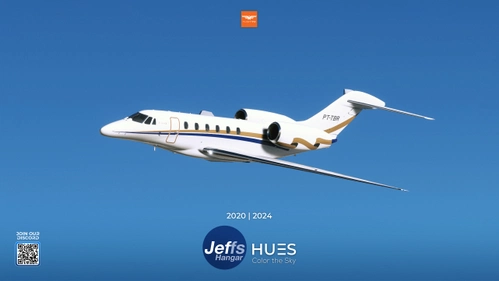 PT-TBR | FlightFX Cessna Citation X | 8K (Dynamic Registration)