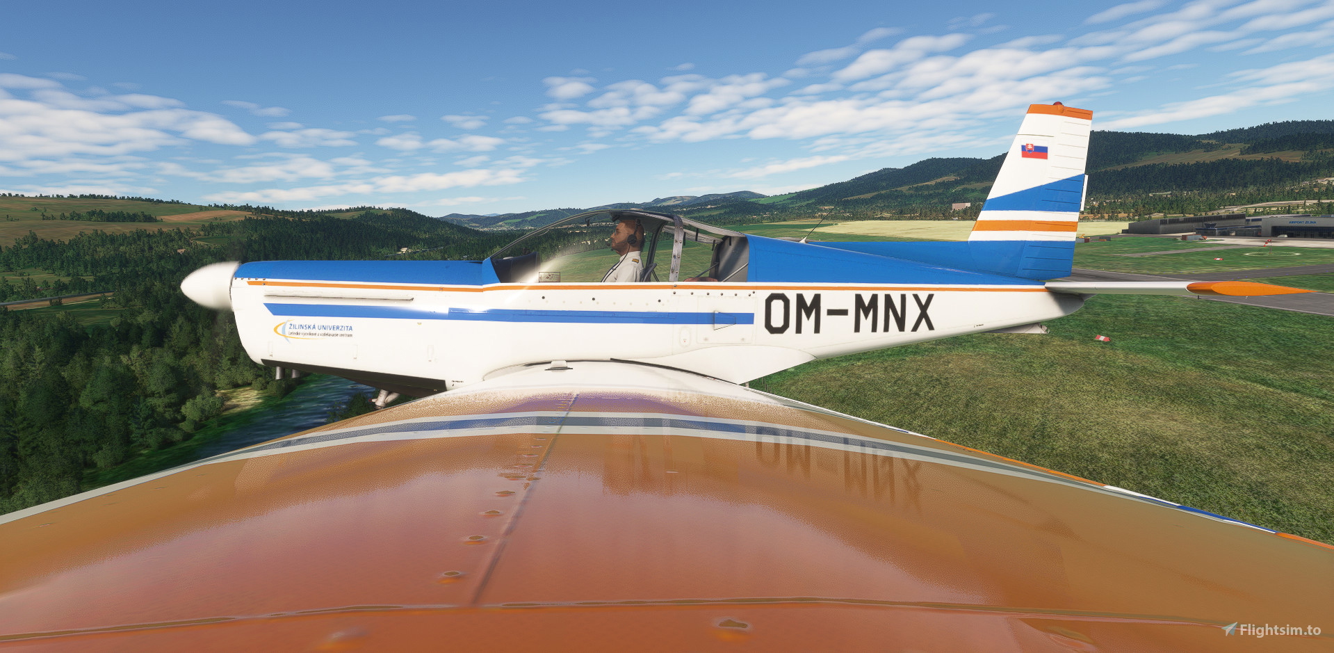 PWDT Zlin Z-142 OM-MNX 