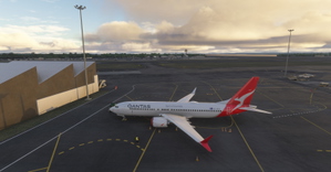 Qantas (Fictional) | Asobo 737-8MAX thumbnail 1