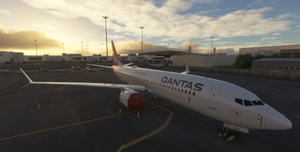 Qantas (Fictional) | Asobo 737-8MAX thumbnail 3