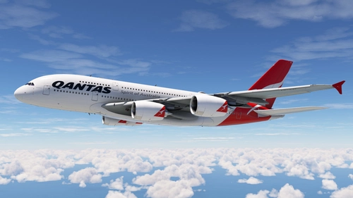 Qantas | FBW Airbus A380 | VH-OQI | 4K