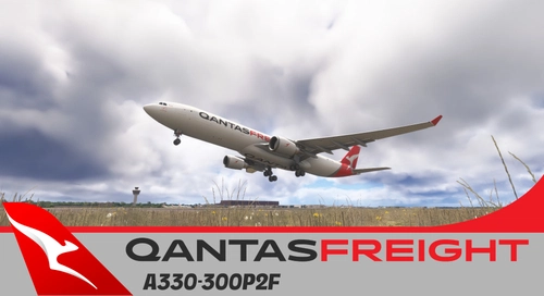 QANTAS Freight - A330-300P2F | VH-EBE - 4K