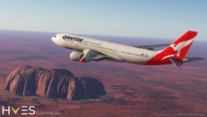 QANTAS Old Colors Pack w/Cabin | A330-200 inibuilds [SmartDecals] thumbnail 2