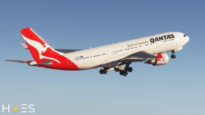 QANTAS Old Colors Pack w/Cabin | A330-200 inibuilds [SmartDecals] thumbnail 3