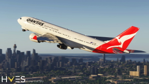 QANTAS Old Colors Pack w/Cabin | A330-200 inibuilds [SmartDecals] thumbnail 5