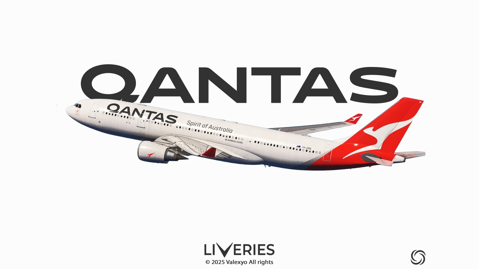 QANTAS Pack w/Cabin | A330-200 inibuilds/microsoft [8K] - Image 1