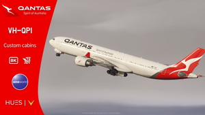 QANTAS Pack w/Cabin | A330-300 inibuilds/microsoft [8K] thumbnail 3