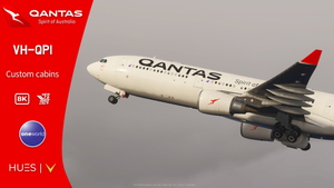 QANTAS Pack w/Cabin | A330-300 inibuilds/microsoft [8K] thumbnail 4
