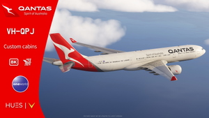 QANTAS Pack w/Cabin | A330-300 inibuilds/microsoft [8K] thumbnail 5