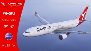 QANTAS Pack w/Cabin | A330-300 inibuilds/microsoft [8K] thumbnail 6