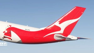 Qantas Santa's Freight (VH-XF4) iniBuilds A330-300P2F - 8K thumbnail 5