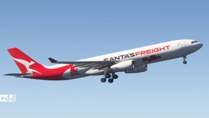 Qantas Santa's Freight (VH-XF4) iniBuilds A330-300P2F - 8K thumbnail 8
