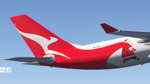 Qantas Santa's Freight (VH-XF4) iniBuilds A330-300P2F - 8K thumbnail 9