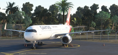 Qantas VH-OGA for LVFR A21N [8K]