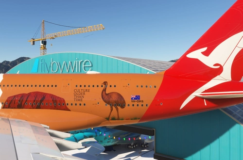 Qantas VH-OMS | PACK | FICTIONAL Design