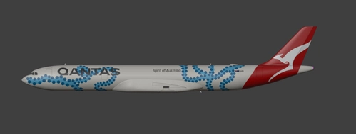 Qantas VH-QPX (4K | Fictional)