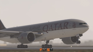 Qatar Airways | 25 Years of Excellence | A7-BBC | PMDG Boeing 777-200LR  thumbnail 2