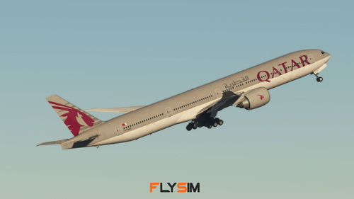 Qatar Airways | A7-BAY | PMDG Boeing 777-300ER