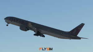 Qatar Airways | A7-BAY | PMDG Boeing 777-300ER thumbnail 6