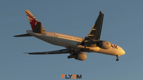 Qatar Airways | A7-BBF | PMDG Boeing 777-200LR