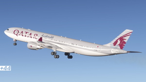 Qatar Airways (A7-AEO) iniBuilds A330-300 GE - 8K thumbnail 4