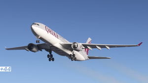 Qatar Airways (A7-AEO) iniBuilds A330-300 GE - 8K thumbnail 6