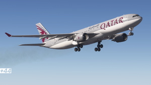 Qatar Airways (A7-AEO) iniBuilds A330-300 GE - 8K thumbnail 7
