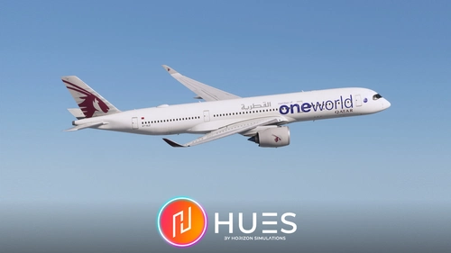 Qatar Airways [A7-ALZ 'Oneworld'] - IniBuilds A350-900