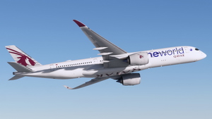 Qatar Airways [A7-ALZ 'Oneworld'] - IniBuilds A350-900 thumbnail 4